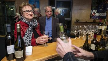 Crowd at Uncorked