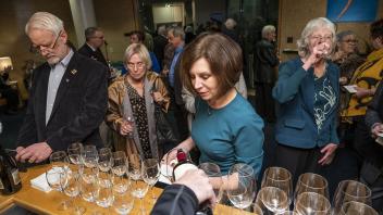 Crowd at Uncorked