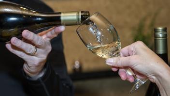 Wine pouring