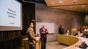 Matt Sabato and Dustin Wilson speaking