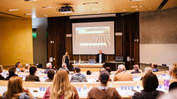 Audience in sensory theater