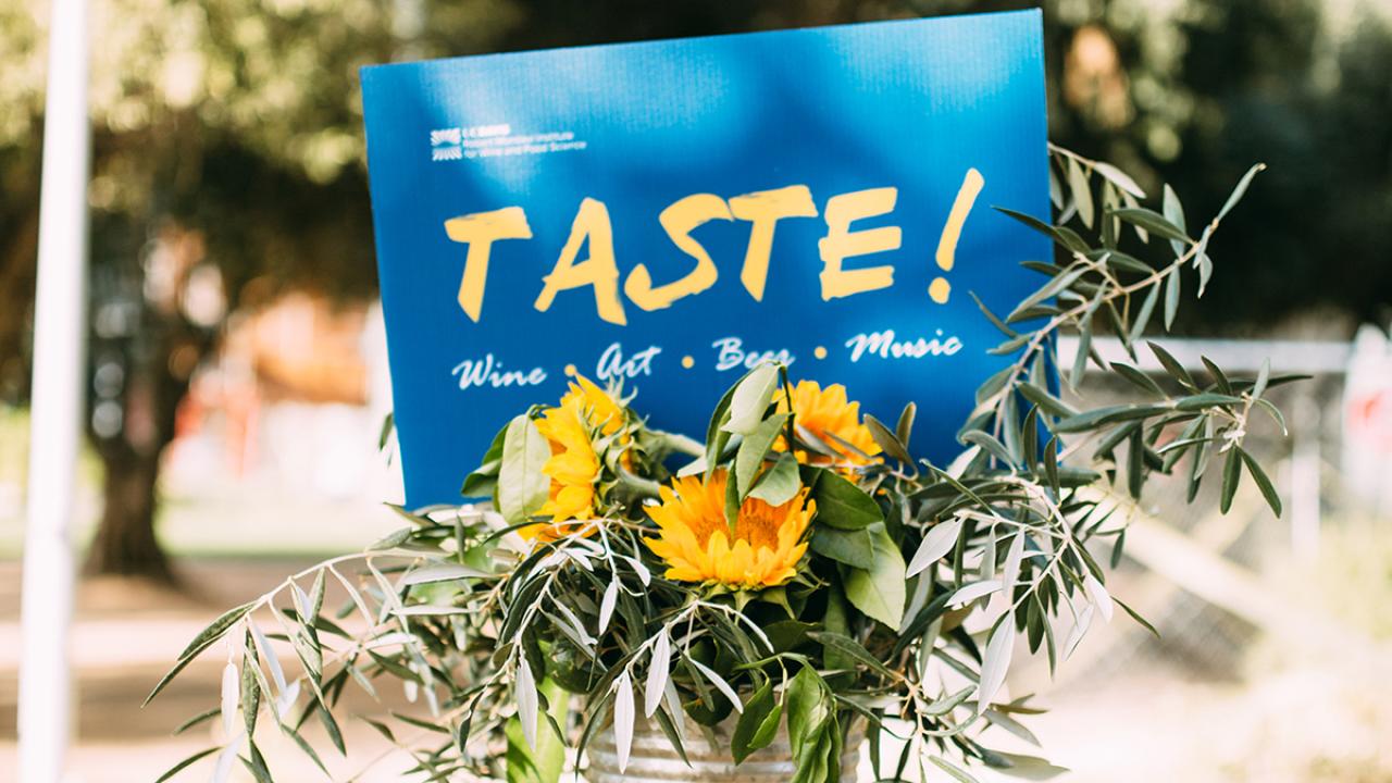 TASTE sign