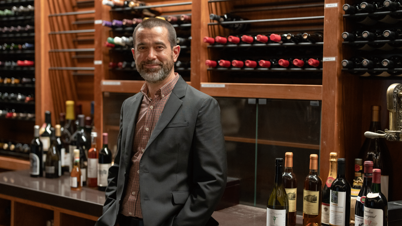 Associate Professor Ben Montpetit is the new chair of the Department of Viticulture and Enology.