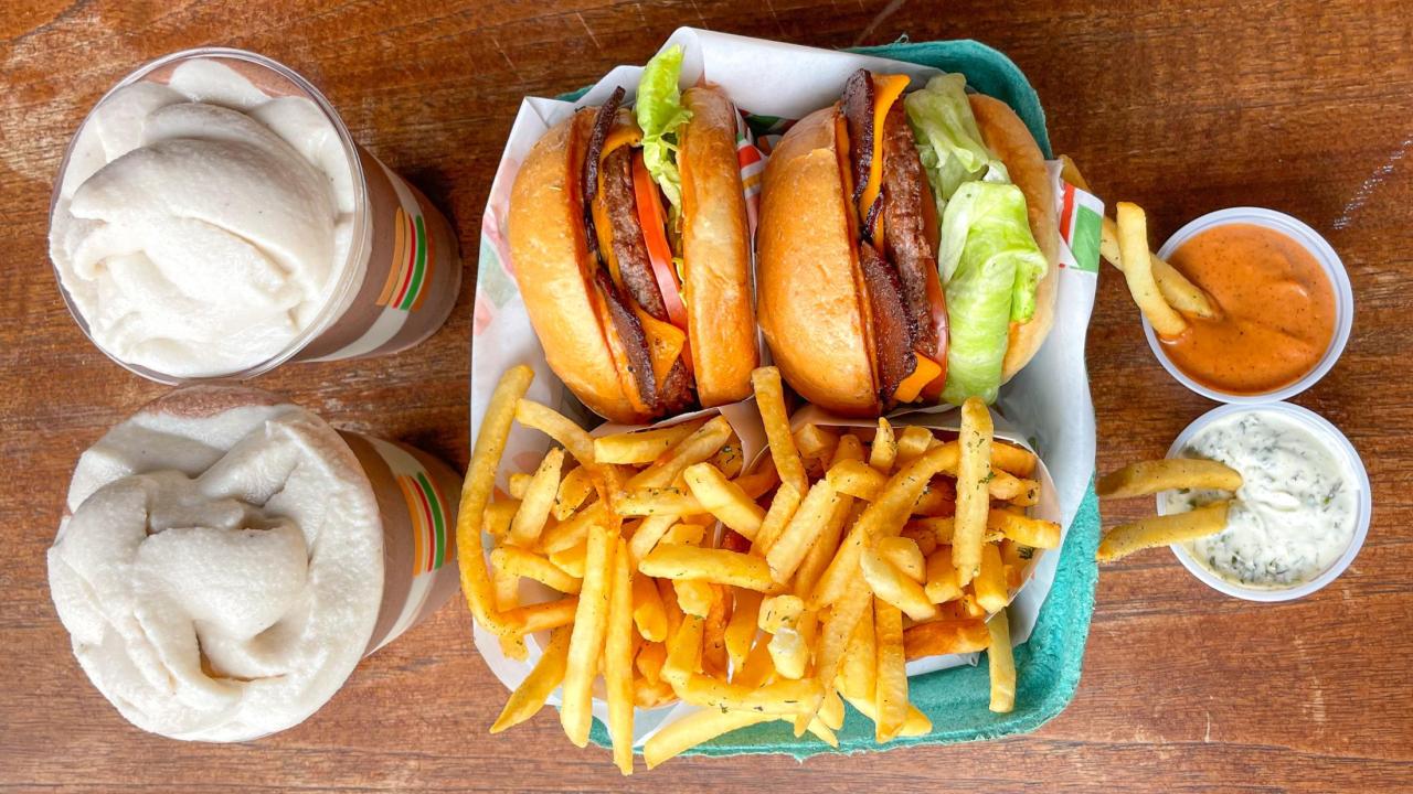 Plant-based burgers
