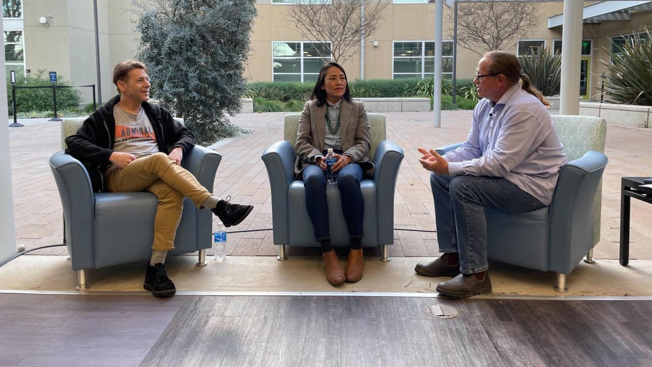 Ron Silberstein, Missy Begay, Glen Fox