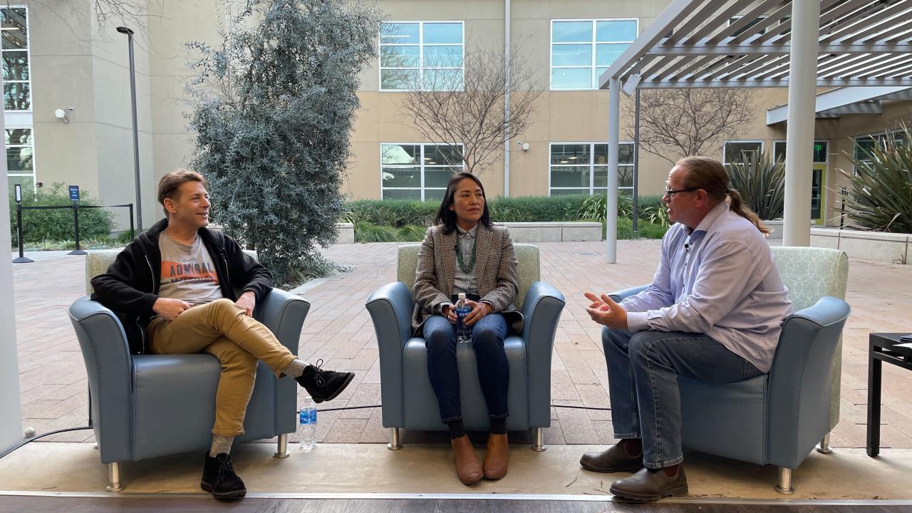 Ron Silberstein, Missy Begay, Glen Fox