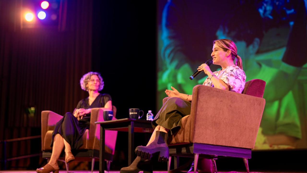Charlotte Biltikoff and Pati Jinich