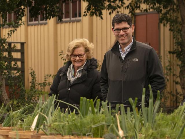 Ned Spang & Chellie Pingree