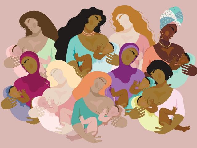 Breastfeeding illustration