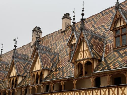 Roof tops in France