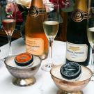 Tsar Nicoulai Caviar and Domaine Carneros Sparkling wine