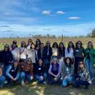 Members of the Women in Wine group during an excursion to Lucas Winery in Lodi. (Women in Wine / UC Davis)